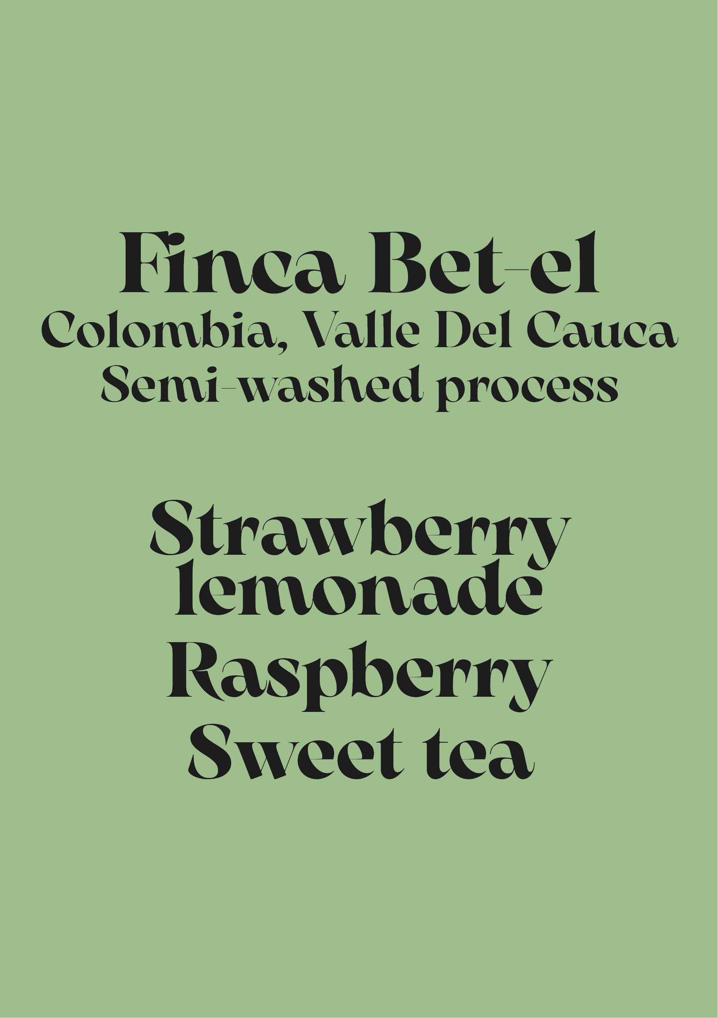 Colombia - Finca Betel semi washed