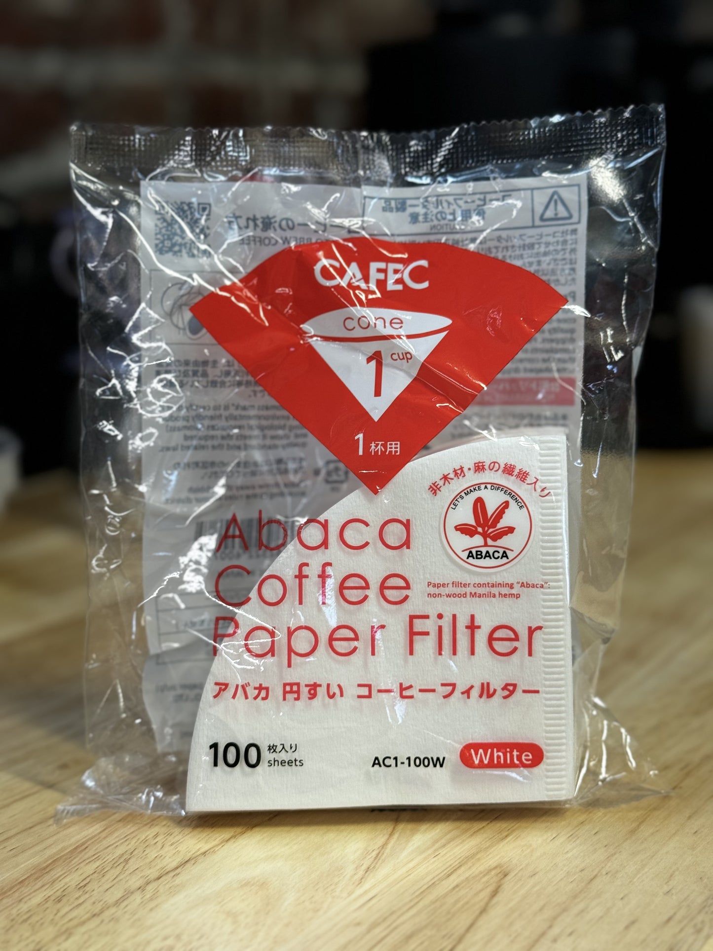 Cafec - Abaca paper filters (100 pieces)